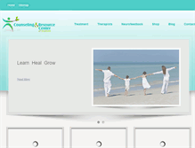 Tablet Screenshot of counselingandresourcecenter.com